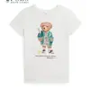 Camiseta de algodão estampada Ralph Lauren Polo transfronteiriça, envia em até 48 horas, 100% algodão, estilo unissex