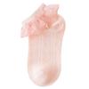 Calcetines para niños de verano 2023, finos, transpirables, de algodón, elásticos, de malla, sin pies, con encaje, de princesa, para baile.
