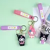 Chaveiro de Pelúcia Fofo para Estudantes, Chaveiro de Personagem Sanrio, Chaveiro de Carro, Acessório para Bolsa