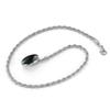 Traje de concha avanzado para hombre arreglo floral cadena para solapa ojo color negro bañado en oro cadena para cuello de pecho de concha de abulón cadena para solapa