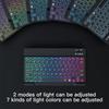 Adecuado para Tablet Ipad11 Samsung Huawei Teclado Bluetooth Luminoso Retroiluminación RGB Colorida Teclado Portátil Explosión