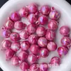 16mm Banhado a UV Contas com furo para pendurar Cor creme Alpino para DIY Joias para pendurar no carro Acessórios com contas Material Venda por atacado