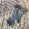 Ropa para Niños Weimu Calcetines para Niñas Otoño e Invierno 2026 Nuevos Calcetines Infantiles de Color Sólido Hasta la Mitad de la Pantorrilla Calcetines para Niñas Pequeñas Calcetines de Algodón para Bebé