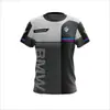 Traje de moto de carreras F1 transfronterizo nuevo traje de montar camiseta de cuello redondo de manga corta transpirable de secado rápido camisa de trabajo todoterreno