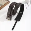 Acessórios de Cinto Feminino Novo Estilo, Cinto de Couro de Alta Qualidade, Corselete de Cintura, Decoração de Vestido Feminino, Design Único, Dupla Utilização