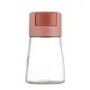 Tarro dosificador de condimentos de cocina tipo push botella para control de sal caja de condimentos para el hogar tarro de sal sellado a prueba de humedad botella para condimentos de sal y glutamato monosódico