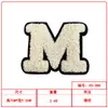 Bordados em Toalha Patches de Letras Inglesas Fabricante Atacado Em Estoque Bordado Computadorizado Roupas Chapéu Decoração Patches