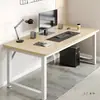 Escritorio de computadora de escritorio simple para dormitorio escritorio de estudiante escritorio para estudio en casa escritorio para adultos banco de trabajo rectangular