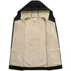2026 Otoño e Invierno Forro de Polar Engrosado Casual Moderno Cremallera Cárdigan Sudadera para Hombre Color Sólido Holgado Talla Grande con Capucha Ropa de Abrigo