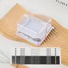 Caja de embalaje para pastel de tiramisú en corte grueso, transparente, cuadrada, caja de embalaje para caja de embalaje para tarta de mousse de corte occidental, lasaña