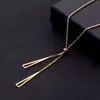 Collar Francés Apilado de Doble Capa para Mujer, Diseño de Nicho de Lujo Ligero, Collar para Suéter de Otoño e Invierno, Nuevos Accesorios de Ropa