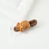 Cerdo de Guinea de Dibujos Animados Lindo Color Café con Leche Anillo de Intestino Cuerda para el Cabello Pinza para el Cabello Suave Lindo para Niña Cuerda para Cola de Caballo Accesorios para el Cabello Banda Elástica Venta al por Mayor