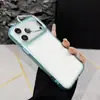 Adecuado para iPhone 18 Pro Max, funda de teléfono con soporte de lente acrílico transparente, funda protectora de cobertura total Apple 17