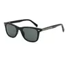 Nuevas gafas de sol de moda transfronteriza, montura cuadrada pequeña retro europea y americana para hombre, directo del fabricante, gafas de estilo callejero, gafas de sol para mujer