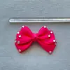 Accesorios de Lazo Tridimensional Incrustados de Diamantes, Accesorios para el Cabello, Llaveros, Accesorios, Ropa de Bebé, Sombreros para Mascotas, Accesorios Semi-Terminados al por Mayor