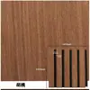 Paneles Absorbentes de Sonido de Fibra de Poliéster con Tira de Madera para Decoración de Paredes, Paredes de Fondo, Calidad de Exportación, Ecológicos, Ignífugos, Rejilla Flexible