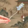 Nuevo Pasador de Aleación con Borla Estilo Chino para Mujer, Pasador de Gama Alta de Nicho, Pasador Versátil de Estilo Antiguo para Accesorios de Peinado Cheongsam y Hanfu