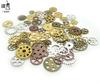 Engranaje steampunk de aleación estilo retro accesorios de joyería DIY colgante de engranaje de bronce mixto fabricantes de Yiwu