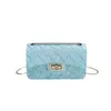 Bolsa de Gelatina Cuadrada Barbie, Bolso de Noche Moderno y Versátil, Resistente a las Manchas y Fácil de Lavar, Bolso Cruzado de Verano para Mujer, Venta al por Mayor Transfronteriza Personalización