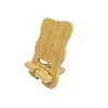 Soporte de bambú para teléfono, portátil, de escritorio, diseño creativo y minimalista, soporte para teléfono de bambú y madera para uso doméstico, apto para teléfonos y tabletas