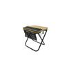 Bolso Cruzado de Almacenamiento para Exteriores Pequeño Silla Plegable Paso Silla Plegable Portátil para Camping Cola de Tren de Alta Velocidad Paso