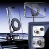 Soporte Magnético para Teléfono Móvil de Coche Ángulo de Visión Ajustable en Tres Ejes Soporte para Teléfono Móvil de Coche Soporte Giratorio de 360 Grados Multiángulo