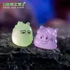 Novo produto transfronteiriço: paisagem miniatura criativa com monstrinhos que brilham no escuro, contas fofas, acessórios decorativos DIY e miniaturas de Halloween