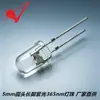 Fornecido diretamente pelo fabricante: LEDs de 5mm com cabeça redonda, luz roxa de 365nm, diodos emissores de luz LED UV-A de inserção direta