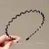Faixa de Cabelo Especial com Dentes Antiderrapante Não Cai Faixa de Cabelo para Lavar o Rosto Infantil Uso Diário Externo Não Aperta Cabeça Prendedor de Cabelo Acessórios de Cabelo