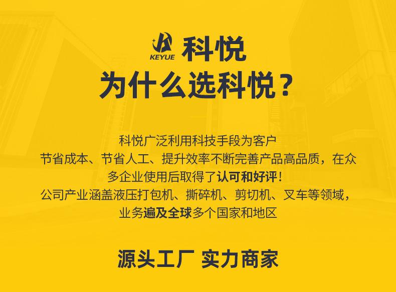 废纸全自动卧式液压打包机