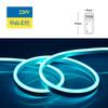 Luz suave azul-celeste azul-celeste 12V com faixa de luz fria LED flexível com placa externa à prova d'água azul-gelo