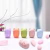Ventas Directas de Fábrica Soporte para Huevo de Belleza Set de Esponjas de Silicona Caja de Empaque Almacenamiento de Huevo de Belleza de Silicona Soporte para Caja de Esponjas