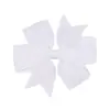 Pinzas para el pelo de cinta de satén acanalada, bestsellers europeos y americanos de Amazon transfronterizos, pinzas para el pelo de lazo de color liso, accesorios para el pelo para niños al por mayor