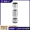 Molinillo de pimienta manual dos en uno para comercio exterior, molinillo de especias de doble cabezal, molinillo de alimentos, molinillo de pimienta y sal portátil