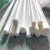 Atacado e Varejo bastão de nylon branco preto bastão resistente bastão bege Pa6 pa66 bastão especificações completas