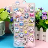 Calcomanías Divertidas para Aliviar el Estrés Chiikawa de Dibujos Animados con Relieve 3D Calcomanías Decorativas para Diario DIY