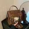 Mochila com laço color block transfronteiriça para mulheres, nova coleção outono 2026, estilo preppy fashion, bolsa de mão/mochila leve