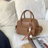 Bolso de Béisbol Multibolsillos Estilo Barne de Diseño de Nicho 2025 Nueva Moda Versátil Contraste Oscuro Bolso de Mano Cruzado