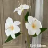 Flores de Casamento Brancas Simulação Flores de Casamento Arranjo de Cena Flores Artificiais Paisagismo Flores de Fileira no Chão Decoração Suave Arte Floral Arranjo de Flores Rosas