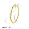 Nuevos Productos Más Vendidos en Europa y América: Pulsera de Zirconia en Forma de Corazón para Mujer, Pulsera de Acero Inoxidable Chapado en Oro con Incrustaciones de Diamantes al por Mayor