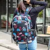 Mochila de Tela Oxford para Hombres y Mujeres, Tela Estampada, Mochila Casual de Moda, Mochila Escolar de Gran Capacidad para Estudiantes para Mujeres