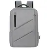 Nova bolsa de ombro dupla transfronteiriça masculina simples de grande capacidade mochila de viagem bolsa casual de negócios para computador pode imprimir logotipo