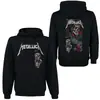 Sudadera con Capucha Estilo Rock Oscuro Banda de Metal para Hombre Ropa Personalizada para Hombre Top Hip-Hop Callejero Otoño e Invierno