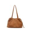 Bolso de Hombro Plegable con Cordón, Estilo Nuevo Otoño e Invierno 2026, Mate, Ligero, para Mujer, Gran Capacidad, Bolso Tote de Gama Alta