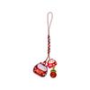 Campana de sonido de agua de fantasía Cadena para teléfono móvil Lucky Lucky Campana de sonido de agua Lucky Colgante de placa de bolsa de hierba poco profunda Campana linda de fantasía
