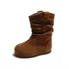 Botas de Outono Estilo Coreano para Meninas Novas Retrô Bebê Estilosas Botas Western Outono/Inverno 2026 Botas Individuais Infantis Botas Curtas