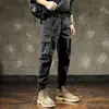 Pantalones de Trabajo para Exteriores para Hombre Primavera y Otoño Nuevos Ajustados Rectos Marca Americana de Moda Pantalones Cortavientos Deportivos Casuales Largos Verano