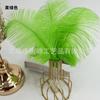 Plumas de avestruz de color, 20-25 cm, disponibles en stock, accesorios para el cabello DIY, venta al por mayor, decoración de plumas, directo de fábrica.