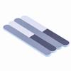 Ventas Directas de Fábrica Herramientas para Manicura Tiras Pulidoras Archivos de Uñas de Tres Caras Blanco Negro Gris Suministros para Manicura Archivos Pulidores