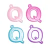 Plástico Acrílico Letras Inglesas Cuentas Sueltas DIY Cadena para Celular Hecha a Mano Pendientes Colgante Material para Bolsos Accesorios Venta al por Mayor